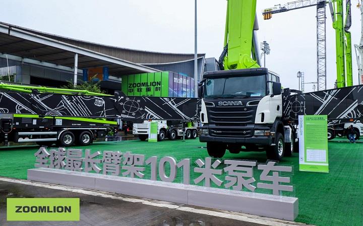 長沙展完美收官！中聯(lián)重科高能“小綠奇跡軍團(tuán)”獲52億元訂單